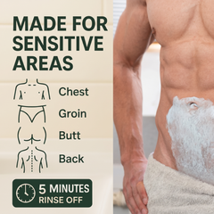 Made for sensitive areas
